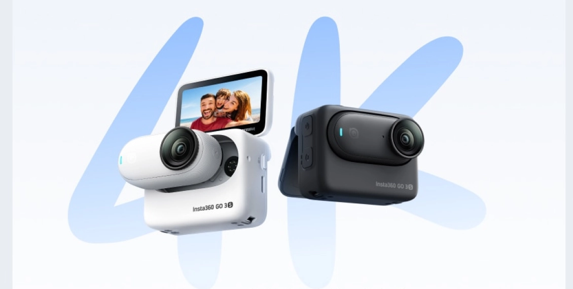 Экшн-камера Insta360 Go 3S 128 ГБ белый Экшн-камера Insta360 Go 3S 128 ГБ белый - 1