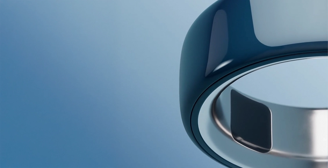 Умное кольцо Oura Ring 4 Ceramic "прилив" (размер 9 (19mm)) - 1