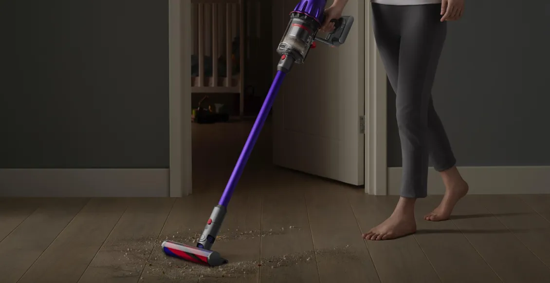Беспроводной пылесос Dyson V10 Digital Slim никель (SV18) - 1