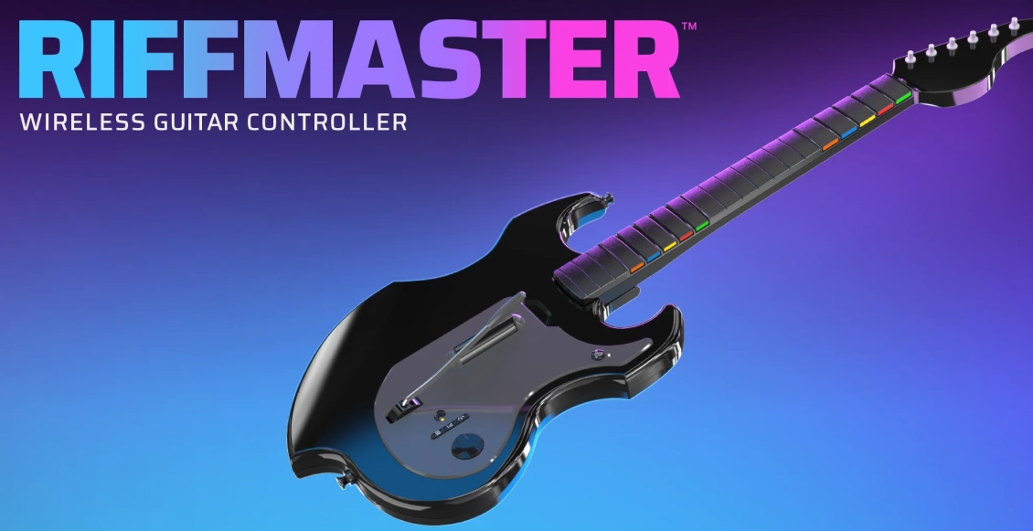 Гитара PDP Riffmaster Guitar Controller для PS5/PS4 чёрный - 1