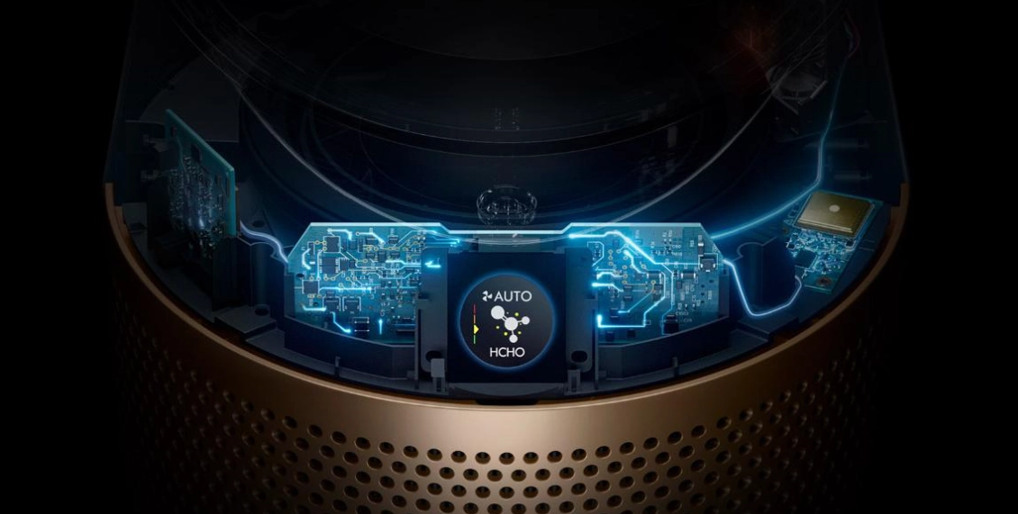 Очиститель воздуха Dyson Purifier Cool PC2 De-Nox TP12 никель, золотой Очиститель воздуха Dyson Purifier Cool PC2 De-Nox TP12 никель, золотой - 3
