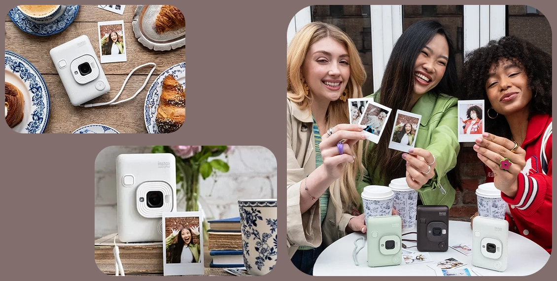 Фотоаппарат моментальной печати Fujifilm Instax Mini LiPlay Hybrid белый Фотоаппарат моментальной печати Fujifilm Instax Mini LiPlay Hybrid белый - 2