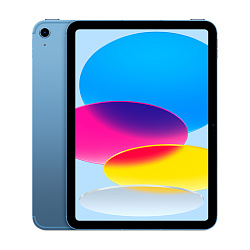 Планшет Apple iPad 10.9" (2022) A14 Bionic Wi-Fi + Cellular  256 ГБ синий (MQ6U3)