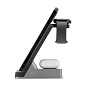 Беспроводное зарядное устройство Rocket Stand 3 in 1 22.5 Вт