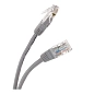 Патч-корд Telecom 5e RJ45 - RJ45 1 м, серый