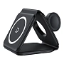Беспроводное зарядное устройство WIWU Magnetic Wireless Charger 3in1 25 Вт