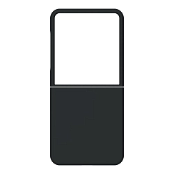 Клип-кейс (накладка) uBear Touch Mag Case для Samsung Galaxy Z Flip8 поликарбонат, силикон, чёрный