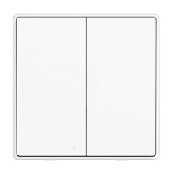 Умный выключатель Xiaomi Aqara Wireless Switch Two Key D1 белый