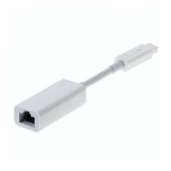 Адаптер-переходник Apple Thunderbolt Gigabit Ethernet (Thunderbolt to RJ-45), белый