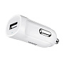 Автомобильное зарядное устройство Hoco Z2 7.5 Вт, белый