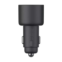 Автомобильное зарядное устройство + кабель Type-C Xiaomi Mi Car Charger Version 1A1C 100 Вт чёрный