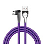 Дата-кабель Baseus MVP Mobile Game Micro 1 м, фиолетовый - 1