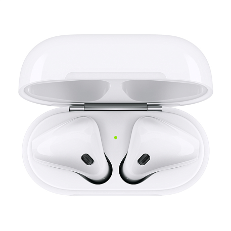 Беспроводные наушники Apple AirPods 2 с зарядным футляром - 3