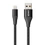 Дата-кабель Anker Powerline+ II Lightning 0.9 м, чёрный