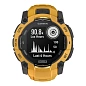 Умные часы Garmin Instinct 3 50mm Solar янтарный (янтарно-серый ремешок) - 3
