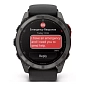 Умные часы Garmin Fenix 8 Pro Amoled 51mm титановый (чёрный ремешок) - 2