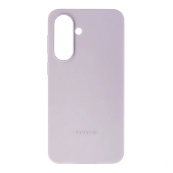 Клип-кейс (накладка) Samsung Silicone Case для Samsung Galaxy A37 силикон, поликарбонат, светло-фиолетовый