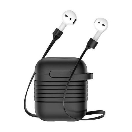 Кобура Baseus Silicone для Apple AirPods 2018 / 2019 - 4
