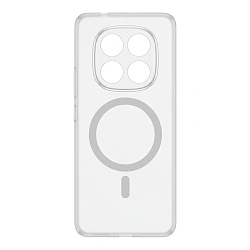 Клип-кейс (накладка) Borasco Ice Magnet Case для Xiaomi Redmi Note 15 Pro 4G полиуретан, поликарбонат, прозрачный матовый