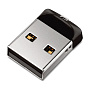 USB-флешка SanDisk Cruzer Fit 16 ГБ, чёрный