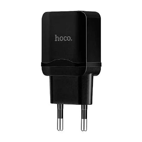 Сетевое зарядное устройство Hoco C33A 12 Вт, чёрный - 1