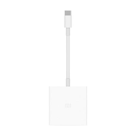 Адаптер-разветвитель для компьютера Xiaomi ZJQ01TM (3в1), белый - 1