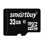 Карта памяти SmartBuy SB32GBSDCL10-00 (без адаптера), 32 ГБ