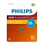 Карта памяти Philips Ultra Speed (без адаптера), 16 ГБ