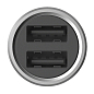 Автомобильное зарядное устройство Xiaomi ZMI Car Charger 36 Вт, серебристый - 3