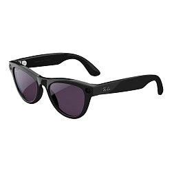 Умные очки Ray-Ban Meta Skyler Gen 2 Shiny Black, Clear/Amethyst Transitions, (52-20-150mm)