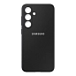 Клип-кейс (накладка) для Samsung Galaxy S24 / S25 силикон, чёрный