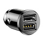 Автомобильное зарядное устройство Baseus Grain A+A 15 Вт