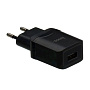 Сетевое зарядное устройство + кабель Lightning Hoco C22A 12 Вт, чёрный - 1