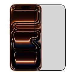 Защитное стекло Otao Privacy 2.5D для Apple iPhone 17 Pro, черная рамка
