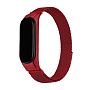 Браслет Миланский сетчатый для Mi Band 5 / 6 сталь