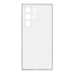 Клип-кейс (накладка) Borasco Silicone Case для Samsung Galaxy S26 Ultra силикон, прозрачный