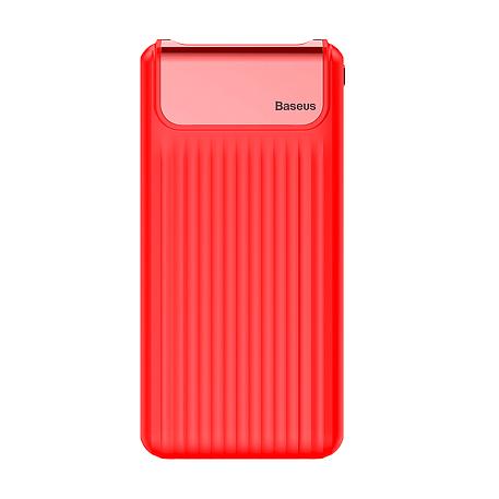 Внешний аккумулятор Baseus Thin Digital 10000 мАч 27 Вт, красный - 1