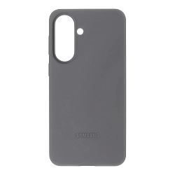 Клип-кейс (накладка) Samsung Silicone Case для Samsung Galaxy A57 силикон, поликарбонат, серый