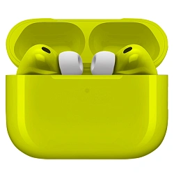 Беспроводные наушники Apple AirPods Pro 3 жёлтый (полная покраска)