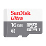 Карта памяти SanDisk Ultra, 16 ГБ