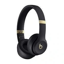Беспроводные наушники Beats Solo 4 чёрно-золотой