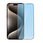 Защитное стекло 3D Luxury для Apple iPhone 15 Pro, черная рамка