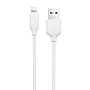 Сетевое зарядное устройство + кабель Lightning Hoco C11 5 Вт, белый - 1