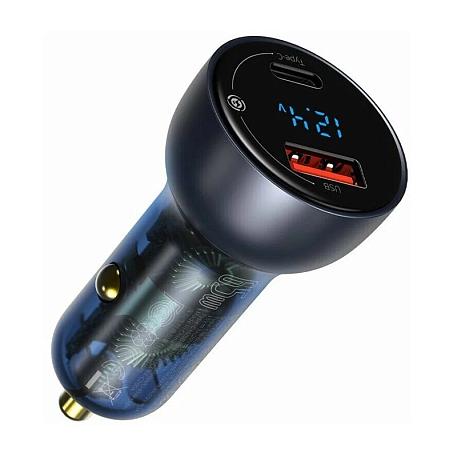 Автомобильное зарядное устройство Baseus Particular Digital Display 65 Вт - 2
