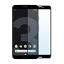 Защитное стекло 3D Premium для Google Pixel 3, черная рамка