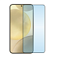 Защитное стекло 3D Classic для Samsung Galaxy S24 / S25, черная рамка