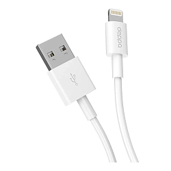 Дата-кабель Deppa Classic Cable Lightning 1.2 м, белый