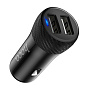 Автомобильное зарядное устройство Hoco Z21 24 Вт, чёрный