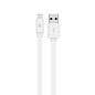 Автомобильное зарядное устройство + кабель Lightning Hoco Z1 10 Вт, белый