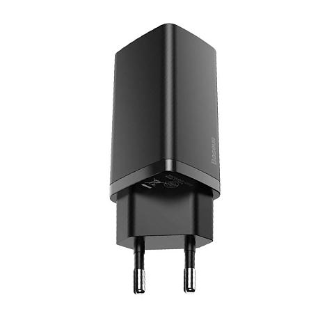 Сетевое зарядное устройство Baseus GaN Lite C+U  65 Вт - 2